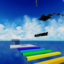 Easy Rainbow Obby