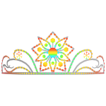 Rainbow Ice Queen Tiara