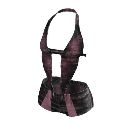 y2k ☆ pink bleached black denim outfit thumbnail