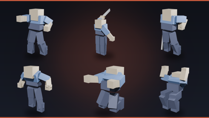 R15 Combat Animation Pack Sword Fight Melee preview 5