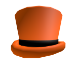 Basic Orange Top Hat