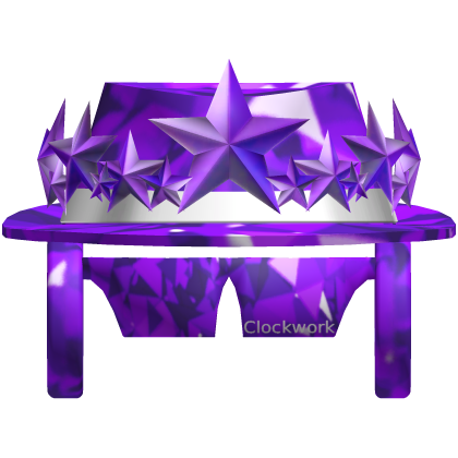 ✅ Purple Hat + Crown + Shades + Headphones
