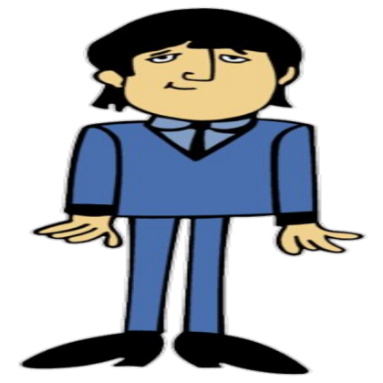John (The Beatles Cartoon) Roblox decal