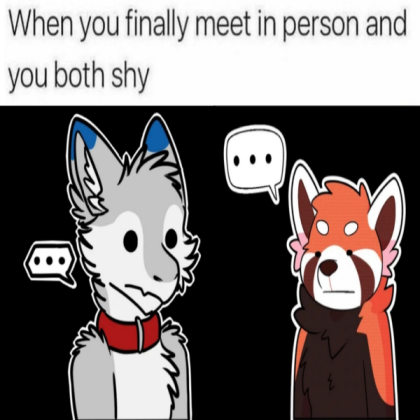 totally a relatable social meme (furry edition) Roblox decal