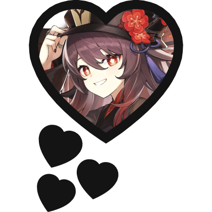 Hu Tao Thinking Hearts Genshin Impact Roblox item