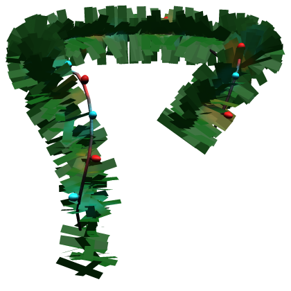 green christmas scarf