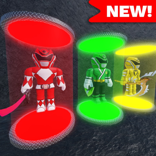 Power Rangers Tycoon official Roblox game thumbnail