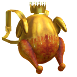 Gold Chicken Backpack