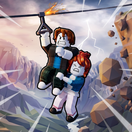 Zipwire to Save Baddies! Roblox game