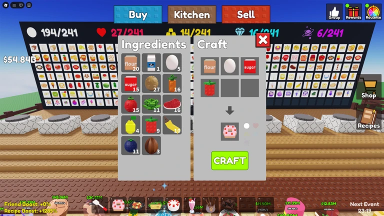 Craft Food | Jogue na Roblox