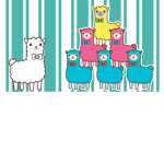 llamas are cute and cuddly