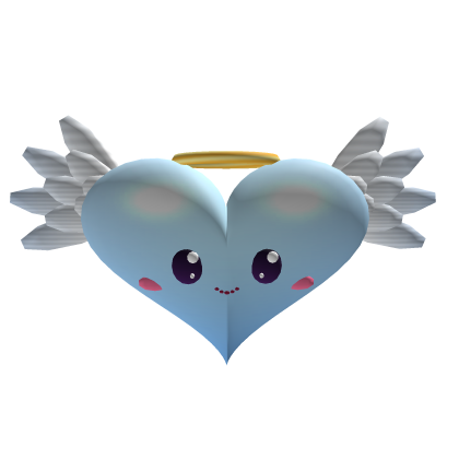 Heart Angel Backpack 💙 Baby Blue