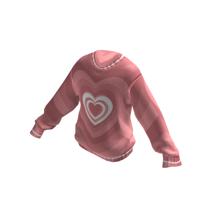 Pink Valentines Oversized Sweater
