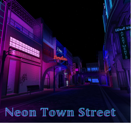 Neon Town Street w/ Club | Laced with Lazy