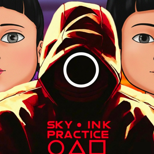 Sky Ink Game Practice official Roblox game thumbnail