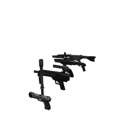 weapons as meshes
