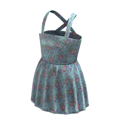 Forever 21 Sundress Blue Pink Floral Roblox Item Rolimon s