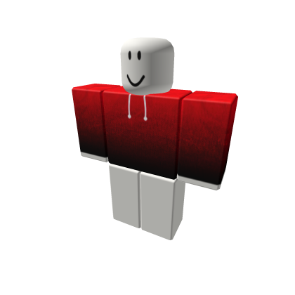 Roblox red and black hoodie outlet