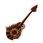 Steampunk Guitar Red CODE: SPGR35