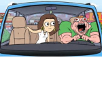 GET OUT OF MY CAR NOW