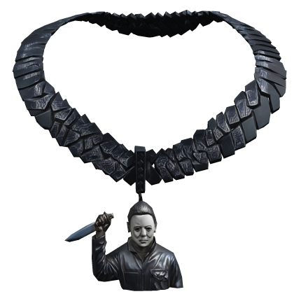 Iced Out Halloween michael myers Chain 3.0