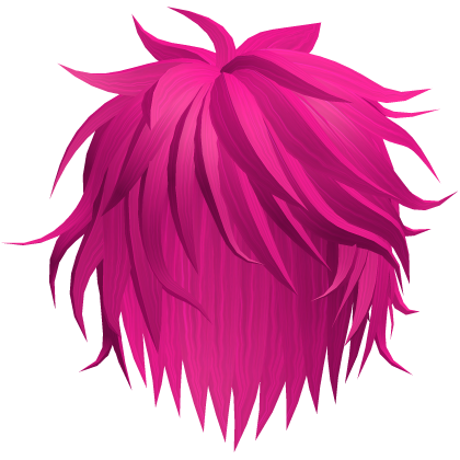 Hot Pink Unkept Emo Hair 31.