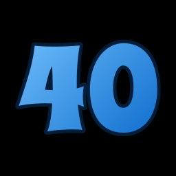 40%