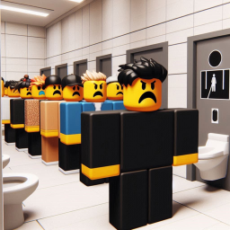 Line To Bathroom!