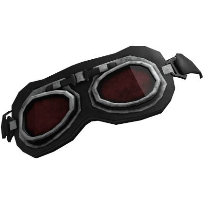 Black Goggles For Hair Roblox item
