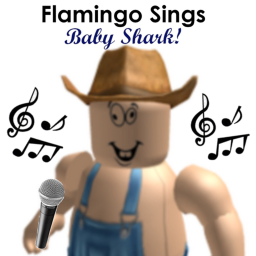 Flamingo Sings Baby Shark