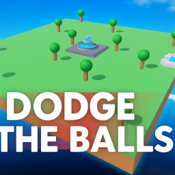 Dodge balls falling from the sky