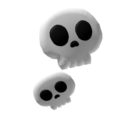 Grunge Y2K Cutsie Skull Clips Roblox item