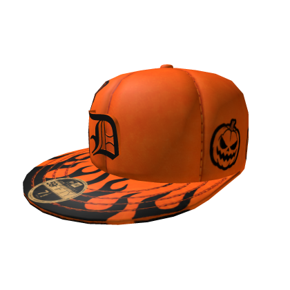 Gorra elegante orange (halloween) Roblox item