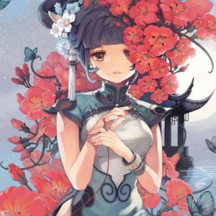 Chinese anime girl Roblox decal