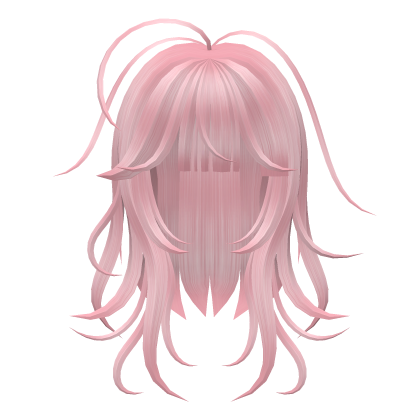 Cutesy Long Hair Wavy Hair (Pink) Roblox item
