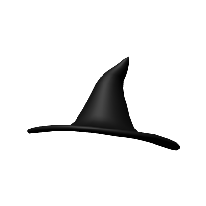 Black Witch Hat [Back Tilt]