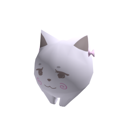 cute low polly cat(color)