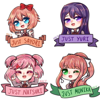 DDLC paper roleplay! + more anime and aus
