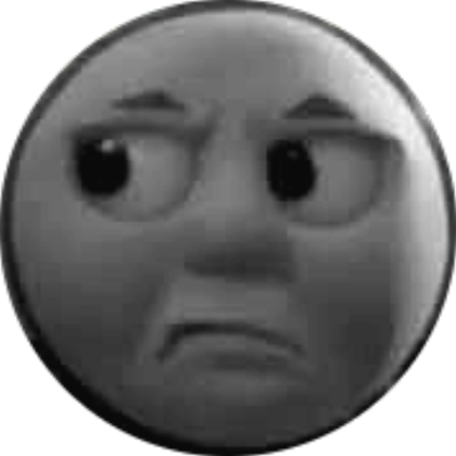 Thomas' Cross Face (Transparent) Roblox decal