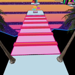 Neon Retro Rush! (40 Stages)