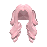 Pink Twirly Pigtails
