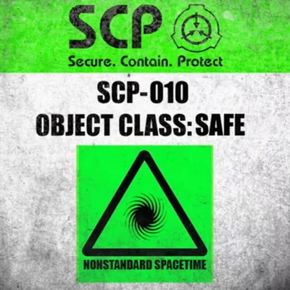 SCP-010 Label