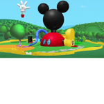 mickey mouse builder house