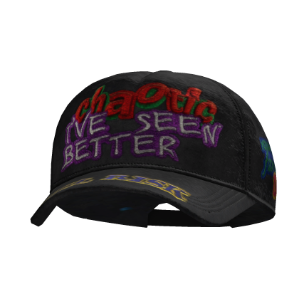 Dandy “Chaotic I’ve seen Better” Hat Roblox item