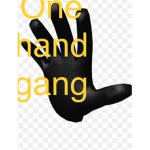 one hand gang