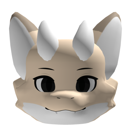 Sand Furry Dragon - White Horn V1