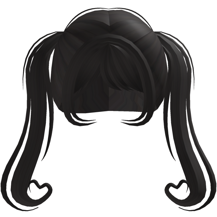 ♡⋮ cute love pigtails in dark brown