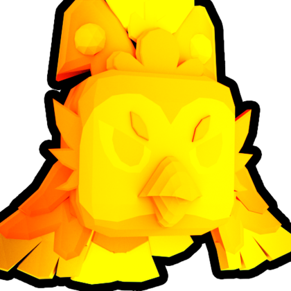 Gold Pirate Parrot
