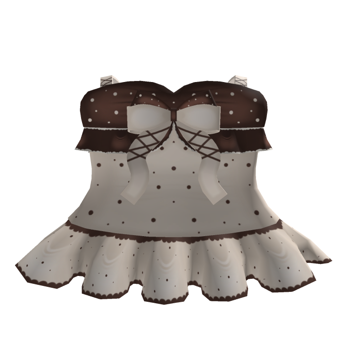 🤍🤎 Cookies & Cream Ice Cream Dress