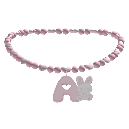 A inital necklace